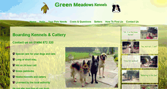 Desktop Screenshot of greenmeadows.co.uk